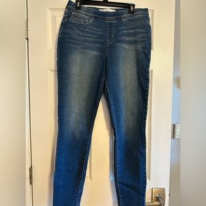 Levi’s signature gold pull on skinny jeans 14L